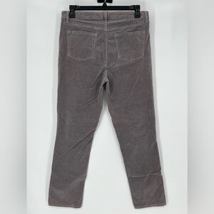 AG BY ADRIANO GOLDSCHMIED THE STEVIE SOFT DOVE  GREY Corduroy Straight Leg Pants